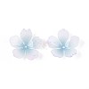 Flower Acrylic Bead Caps SACR-T017-51E-3