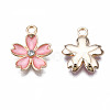 Alloy Enamel Pendants ENAM-S121-052D-3