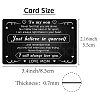 Rectangle 201 Stainless Steel Custom Blank Thermal Transfer Wallet Card DIY-WH0252-014-2