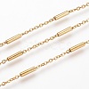 Ion Plating(IP) Handmade 304 Stainless Steel Cable Chains CHS-G003-11G-A-1