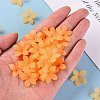 Frosted Acrylic Bead Caps X-MACR-S371-05A-719-5
