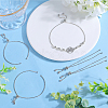 32Pcs Rack Plating Adjustable Brass Slider Bracelet Making KK-SP0001-78P-4