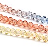 Transparent Painted Glass Beads Strands X1-DGLA-A034-T3mm-A02-4