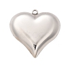 304 Stainless Steel Pendants STAS-Q349-02B-P-1