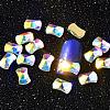 Glass Rhinestone Flat Back Cabochons MRMJ-T009-037-28-1