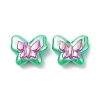 UV Plating Acrylic Beads X-PACR-R249-06-2