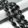 Natural Black Onyx(Dyed & Heated) Beads Strands G-K365-B12-03-2