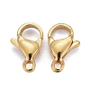 304 Stainless Steel Lobster Claw Clasps X-STAS-H352-01D-G-3