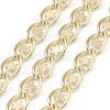 Rack Plating Brass Curb Chains CHC-F018-08G-01-1
