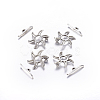 Tibetan Style Alloy Toggle Clasps LF5115Y-2
