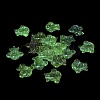Airplane UV Plating Luminous Rainbow Iridescent Acrylic Beads LACR-R001-06A-3