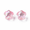 1-Hole Transparent Acrylic Buttons MACR-S373-129-C05-4