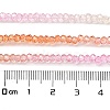 Transparent Painted Glass Beads Strands DGLA-A034-T1mm-A20-3