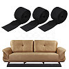 Polyester Hook and Loop Tapes Under Couch Blocker for Kid and Pet Toys DIY-WH0671-516-1
