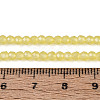 Imitation Jade Glass Beads Strands GLAA-T028-3mm-11J-2