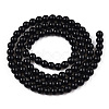 Opaque Solid Color Glass Beads Strands GLAA-T032-P10mm-01-3