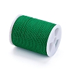 Round Waxed Polyester Cord YC-G006-01-1.0mm-18-2