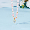 128Pcs 8 Style Brass Bead KK-DC0003-56-4