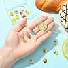 16Pcs 16 Styles 304 Stainless Steel Pendants STAS-CJ0003-10-4