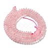 Natural Rose Quartz Beads Strands G-Z030-A08-01-2