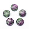 Natural Ruby in Zoisite Cabochons G-P393-R34-12mm-1
