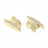 Alloy Rhinestone Pendants ALRI-P005-10G-2