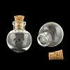 Round Glass Bottle for Bead Containers AJEW-R045-01-1