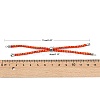 Adjustable Nylon Cord Slider Bracelet Making MAK-F026-A-P-8