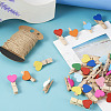 DIY Photo Paper Craft Clips Making Kit DIY-YS0001-72-7