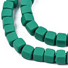 Handmade Polymer Clay Beads Strands CLAY-S092-78E-3