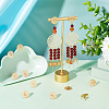 16Pcs 304 Stainless Steel Stud Earring Findings STAS-UN0048-04-2