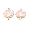Alloy Enamel Pendants PALLOY-N176-29A-RS-1
