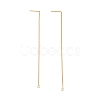 Ion Plating(IP) 304 Stainless Steel Stud Earring Finding STAS-E161-07G-1