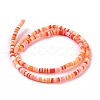 Handmade Polymer Clay Beads Strands CLAY-R089-3mm-003-3