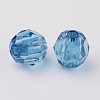 Transparent Acrylic Beads X-DB8mmC-43-2
