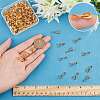 120Pcs Brass Ice Pick Pinch Bails FIND-SC0003-01G-3