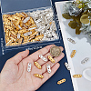 180Pcs 2 Colors 3-Hole Iron Grade A Rhinestone Bridge Spacers RB-BBC0001-03-3