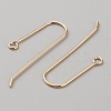 Brass Earring Hooks KK-WH0044-141A-G-2