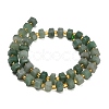 Natural Green Aventurine Beads Strands GG-CBAACA3-A02-01-5