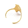 304 Stainless Steel Open Cuff Bangles BJEW-K264-01G-02-4