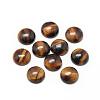 Natural Tiger Eye Cabochons G-R416-6mm-35-1