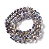 Electroplate Glass Beads Strands EGLA-L031-HR01-2