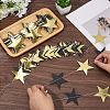 10Pcs Paper Star Congratuation Banners AJEW-CN0005-40A-3