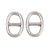 304 Stainless Steel Oval Links Connector Charms STAS-F366-02A-P-1