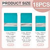 18Pcs 3 Styles PE Resealable Bags with Window OPP-TAD0001-01G-4