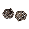 Walnut Wood Pendants WOOD-A025-02-2