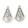 Tibetan Style Alloy Pendants TIBE-P001-20AS-1