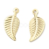 Brass Pendants KK-O131-16G-2