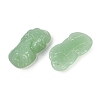 Spray Painted Imitation Jade Glass Beads GLAA-Z007-01H-2