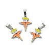 304 Stainless Steel Manual Polishing Pendants STAS-C075-22P-3
